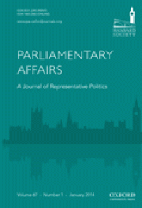 Parliamentary Affairs, Volume 66, Nomor 1 january 2013