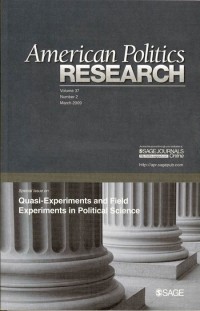 American Politics Research Volume 37, Number 2, March 2009