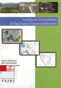 Analisis isu permukiman di tiga taman nasional Indonesia