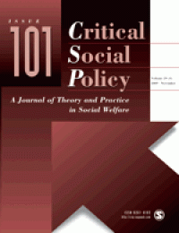 Critical Social Policy, Volume 29, Number 4, November 2009