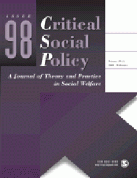 Critical Social Policy, Volume 29, Number 1, February 2009