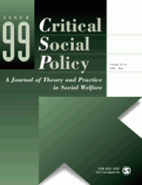 Critical Social Policy, Volume 29, Number 3, August 2009