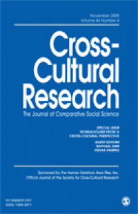 Cross-Cultural Research, volume 44, Number 3, August 2010