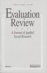 Evaluation review, Volume 33, Number 5, October 2009