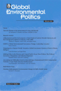 Global Environmental Politics, Volume 9, Number 4, November 2009