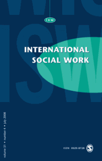 International Social Work , Volume 51, Number 6, November 2008