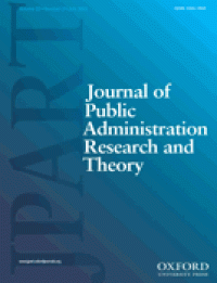 Journal of Public Administration Research and Theory, Volume 22 Number 3 July 2012