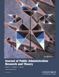 Journal of Public Administration Research and Theory, Volume 21 Number 3, July 2011