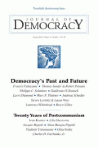 Journal Of Democracy, Volume 21, Number 1, January 2010