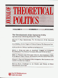 Journal of Theoretical Politics, Volume 22, Number 1, January 2010