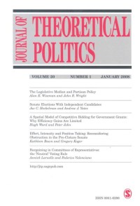 Journal of Theoretical Politics Volume 21, Number 4, October 2009