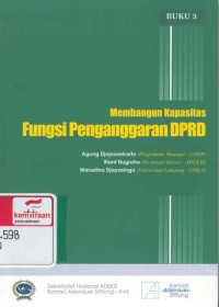 Membangun kapasitas fungsi penganggaran DPRD