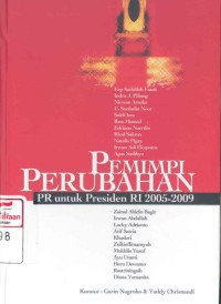 Pemimpi perubahan: PR untuk presiden RI 2005-2009