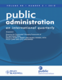 Public Administration an international quarterly, Volume 88, Number 2, June 2010