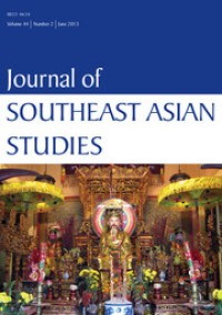 Journal of Southeast Asian Studies, Volume 44, Number 2, June 2013