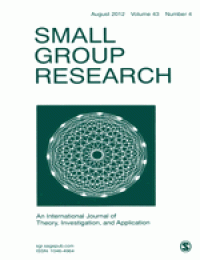 Small Group Research, Volume 43, Number 5, October 2012