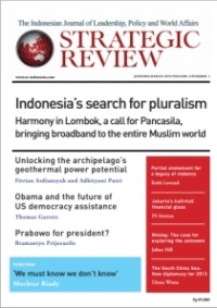 Strategic Review, Volume 3, Number 1, January-March 2013