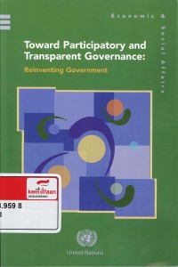 Toward participatory and transparent governance: reinventing government