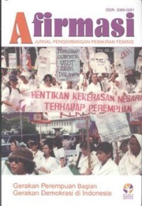 AFIRMASI ; jurnal pengembangan pemikiran feminis, Volume 2, Januari 2013