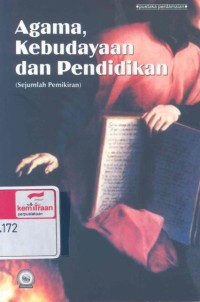 Agama, kebudayaan dan pendidikan: sejumlah pemikiran