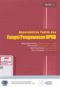 Akuntabilitas publik dan fungsi pengawasan DPRD