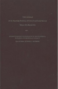 The Annals of the American Academy of Political and Social Science, Volume 655, September 2014