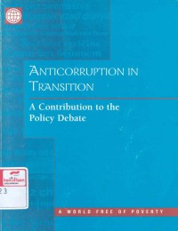 Anticorruption in transition : a contribution to the policy debate