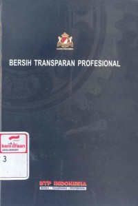 Bersih transparan profesional