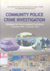 Community police crime investigation