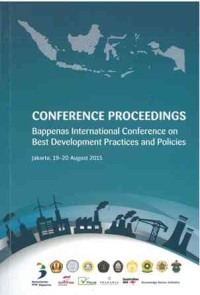 Conference proceedings Bappenas INternational Conference on Best Development Practices and Policies, Jakarta 19-20 August 2015