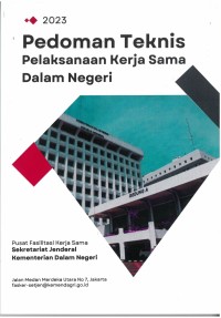 Pedoman teknis pelaksanaan kerjasama dalam negeri