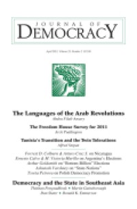 Journal of Democracy, Volume 23, Number 4 October 2012