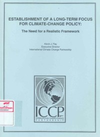 Establishment of a long-term focus for climate-change policy: the need for a realistic framework