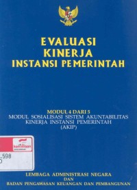 Evaluasi kinerja instansi pemerintah