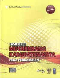 Fasilitasi musrenbang kabupaten/kota peka perdamaian