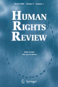 Human rights review , Volume 9, Number 4, December 2008