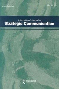 International Journal of Strategic Communication, Volume 2, Number 3, July-September 2008