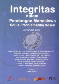 Integritas dalam Pandangan Mahasiswa: Solusi problematika sosial