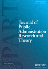 Journal of Public Administration Research and Theory, Volume 24, Number 1, January 2014