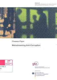 Mainstreaming anti-corruption