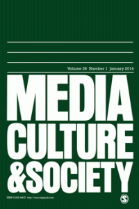 Media Culture & Society, Volume 35, Number 4, May 2013