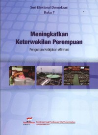 Meningkatkan keterwakilan perempuan: penguatan kebijakan afirmasi