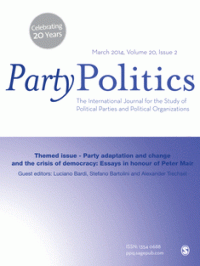 Party Politics, Volume 20, Issue 6, November 2014