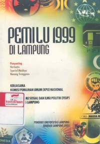 Pemilu 1999 di Lampung