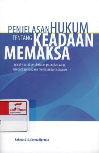 Penjelasan hukum tentang keadaan memaksa