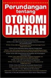 Perundangan tentang Otonomi Daerah