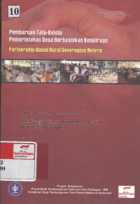 Pola pengembangan ekonomi perdesaan berbasis keberlanjutan