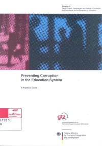 Preventing corruption in the education system : a practical guide