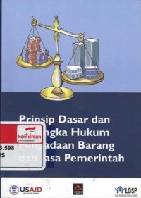 Prinsip dasar dan kerangka hukum pengadaan barang dan jasa pemerintah