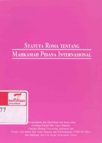 Statuta roma tentang mahkamah pidana internasional